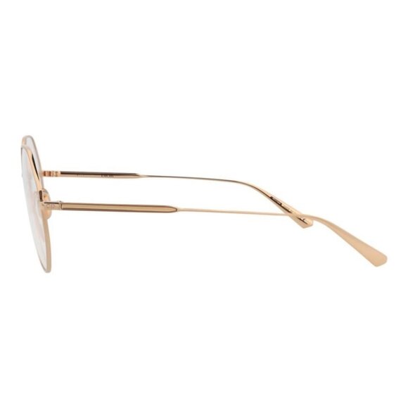 Dior Womens Round/Oval Gold Gold Transparent Fashion Designer Eyewear - Picture 3 of 4
